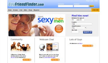 Popular gay porn site for online dating.